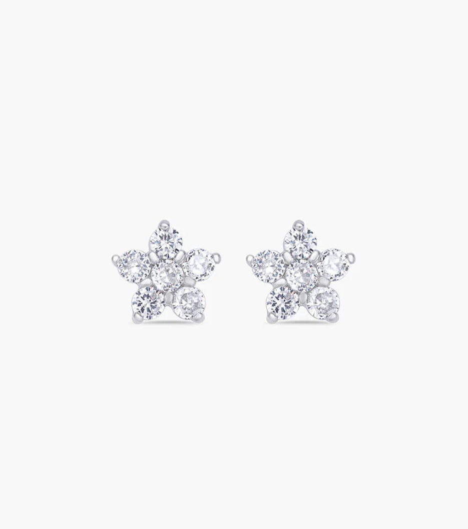 Dainty Flower Stud Earrings