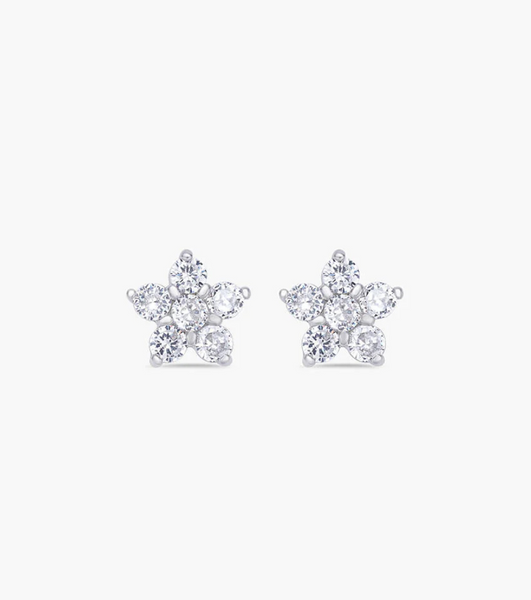 Dainty Flower Stud Earrings