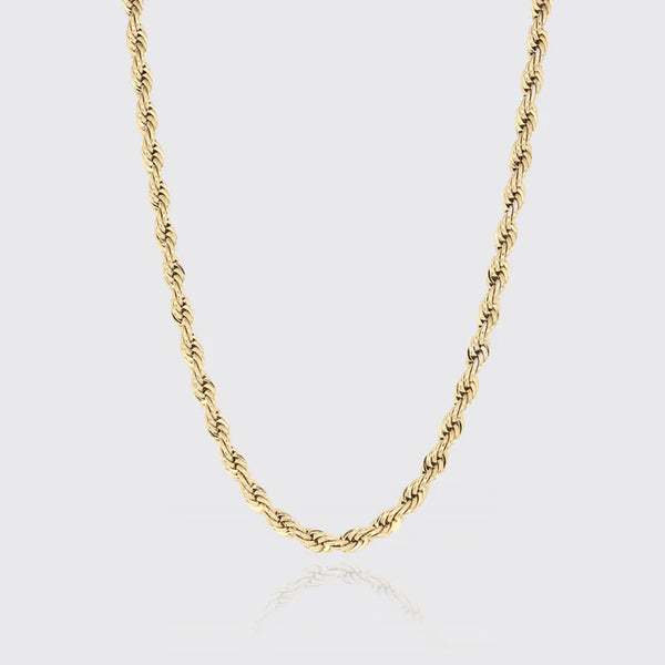 10MM ROPE CHAIN - GOLD