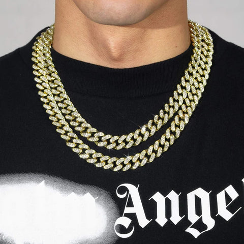 13MM CUBAN CHAIN - GOLD