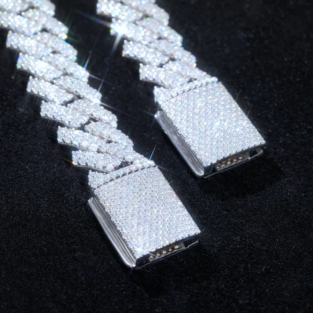 PRONG CUBAN LINK CHAIN 10MM