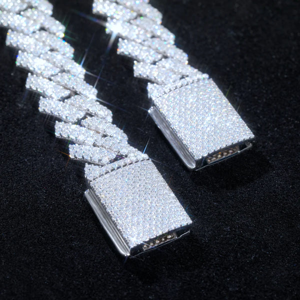 PRONG CUBAN LINK CHAIN 12MM