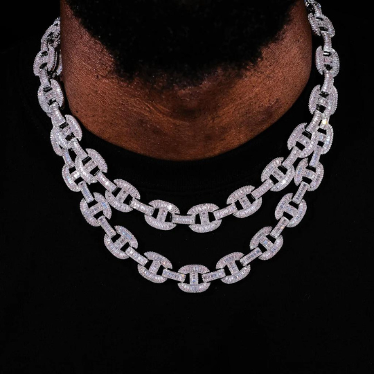 BAGUETTE MARINER CHAIN 15MM