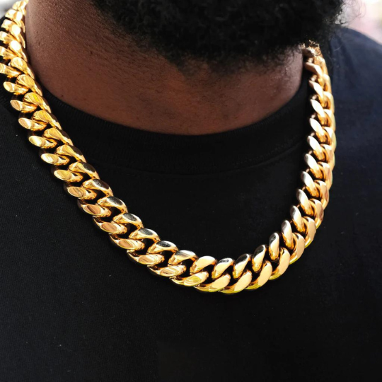 MIAMI CUBAN LINK CHOKER 18MM