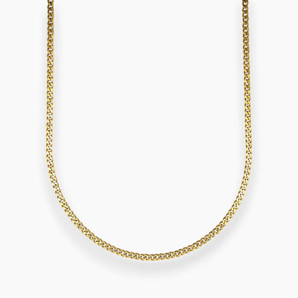 3MM CUBAN LINK CHAIN - GOLD