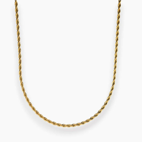 3MM ROPE CHAIN - GOLD