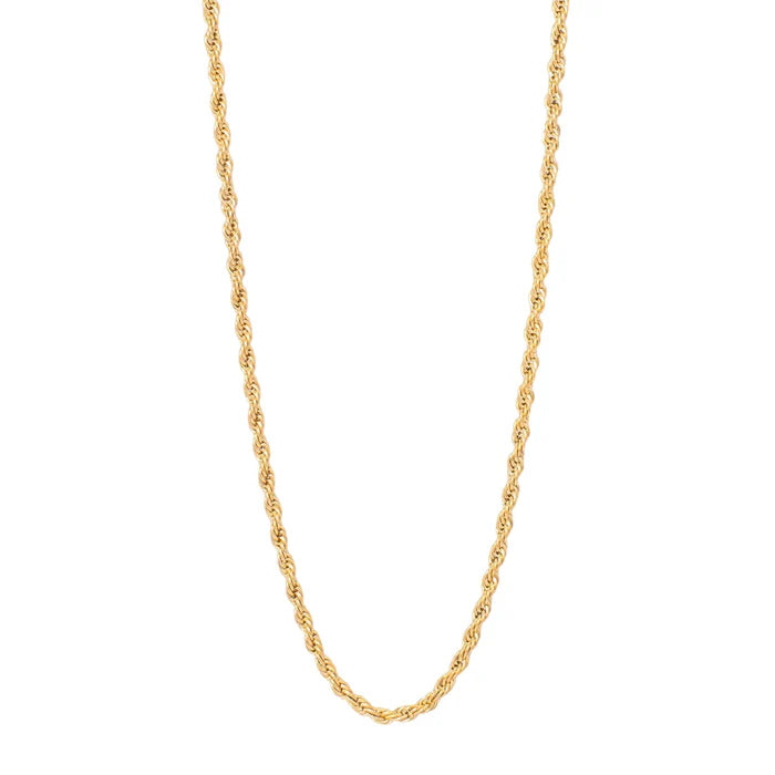 4MM ROPE CHAIN - GOLD