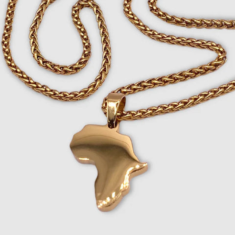 AFRICA PENDANT (GOLD)