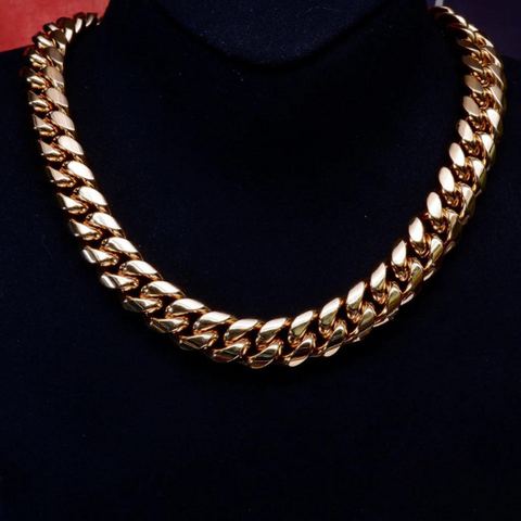 CLASSIC MIAMI CUBAN LINK 14MM