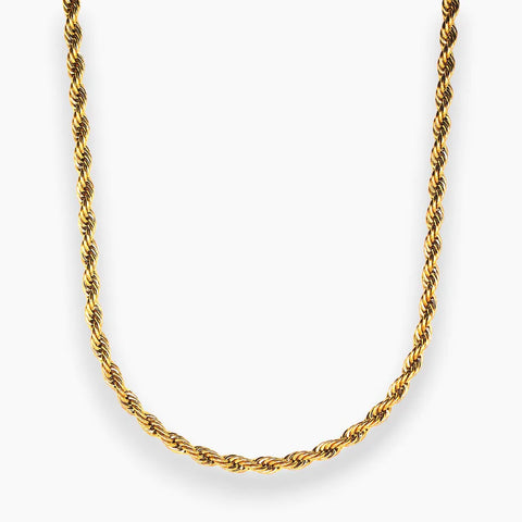 5MM ROPE CHAIN - GOLD