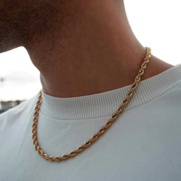 5MM ROPE CHAIN - GOLD