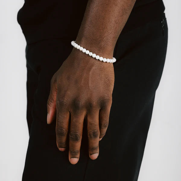 White Pearl Bracelet