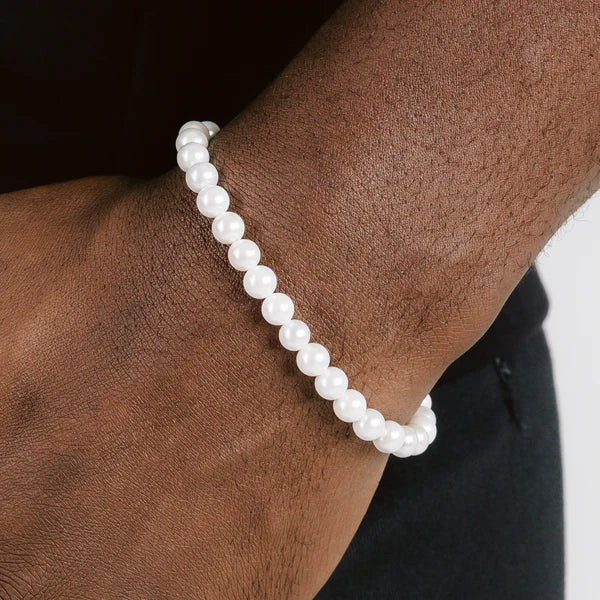 White Pearl Bracelet