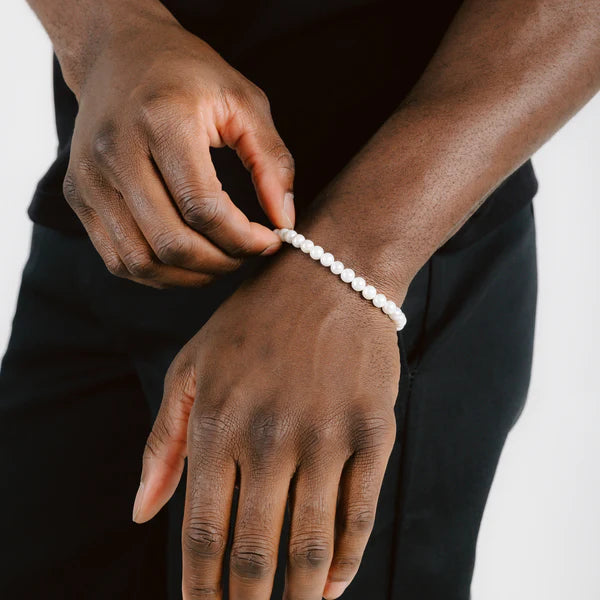 White Pearl Bracelet