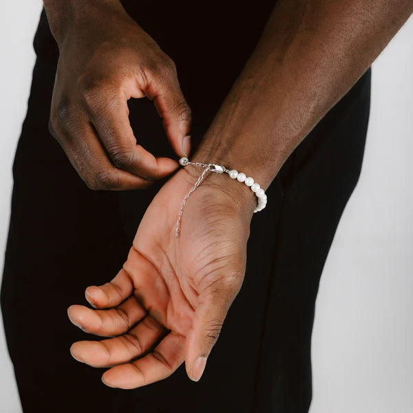 White Pearl Bracelet