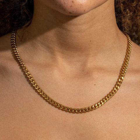 6MM CUBAN CHAIN - GOLD