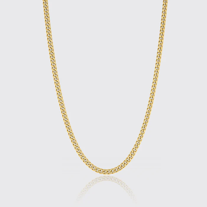 6MM CUBAN CHAIN - GOLD