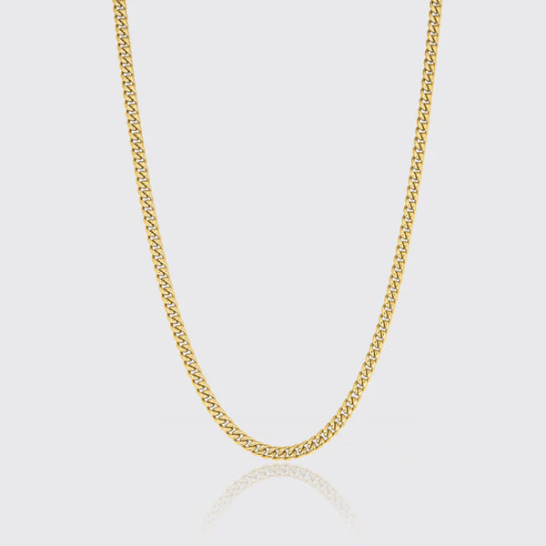 6MM CUBAN CHAIN - GOLD