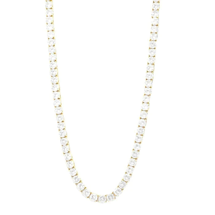 6MM TENNIS CHAIN - GOLD