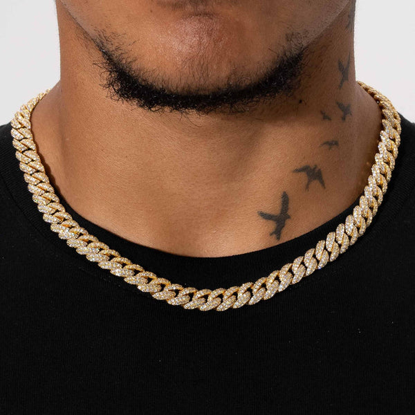 8MM CUBAN LINK CHAIN - GOLD