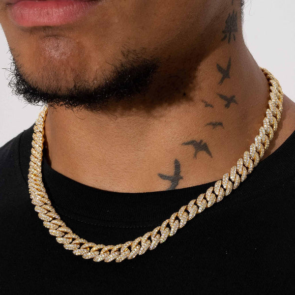 8MM CUBAN LINK CHAIN - GOLD