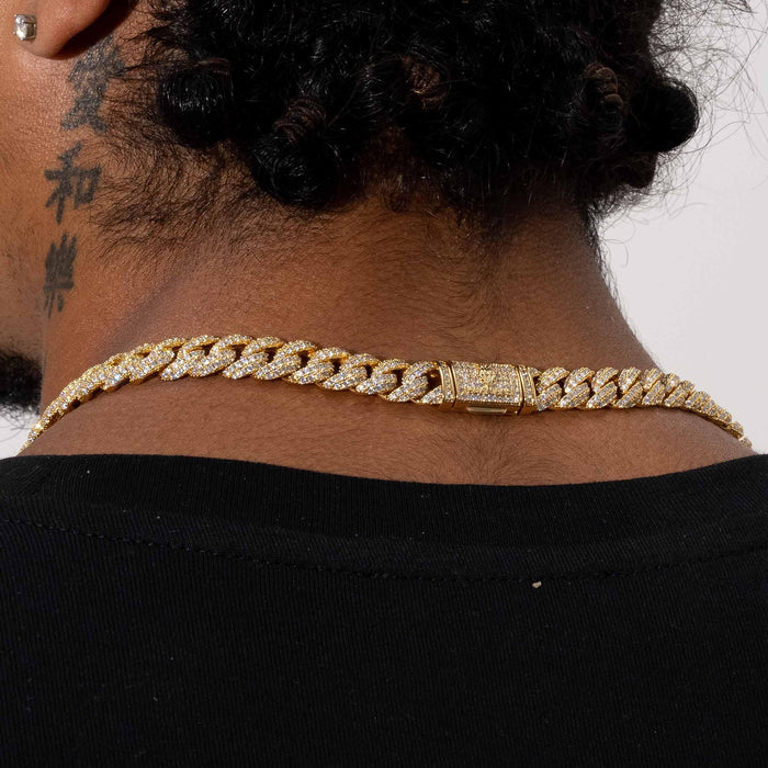 8MM CUBAN LINK CHAIN - GOLD