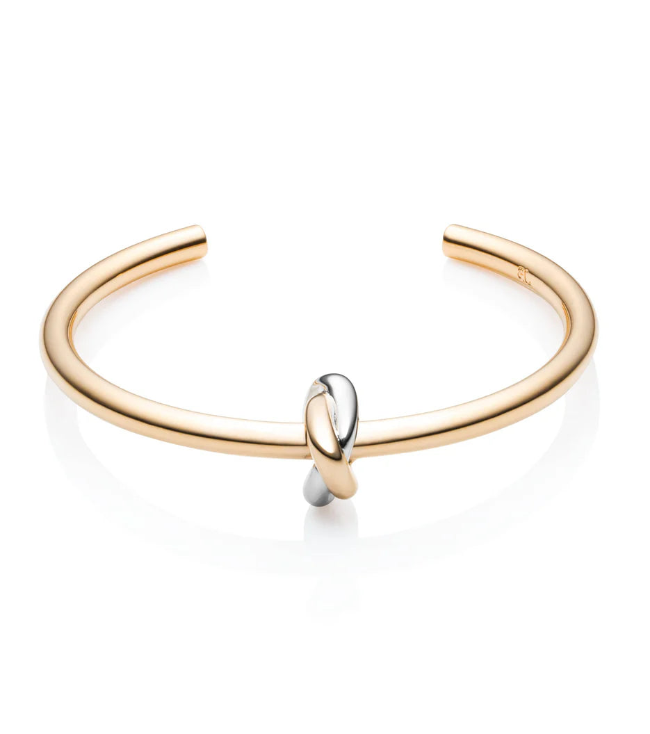 Knot Bangle (Gold/Silver)