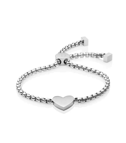 Personalize Heart Bracelet (Silver)