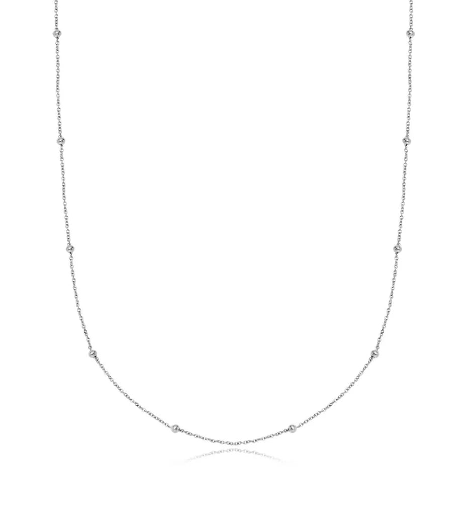 Sphere Chain Necklace (Silver)