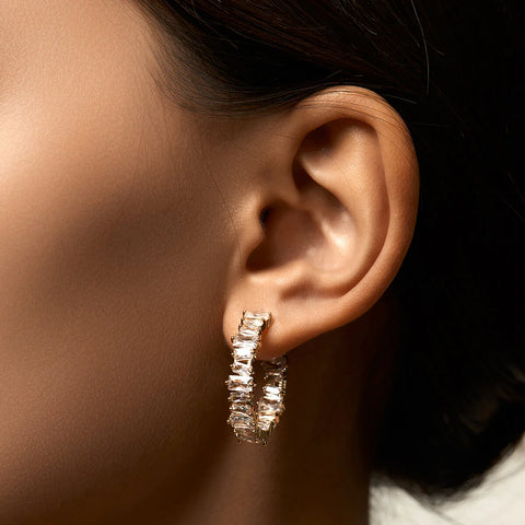 Lumen Hoop Earrings