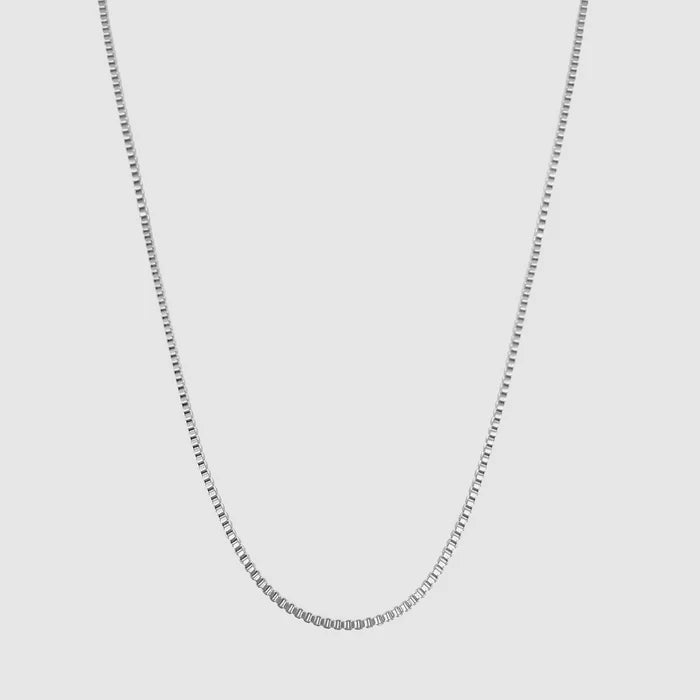 BOX CHAIN (SILVER) 2MM