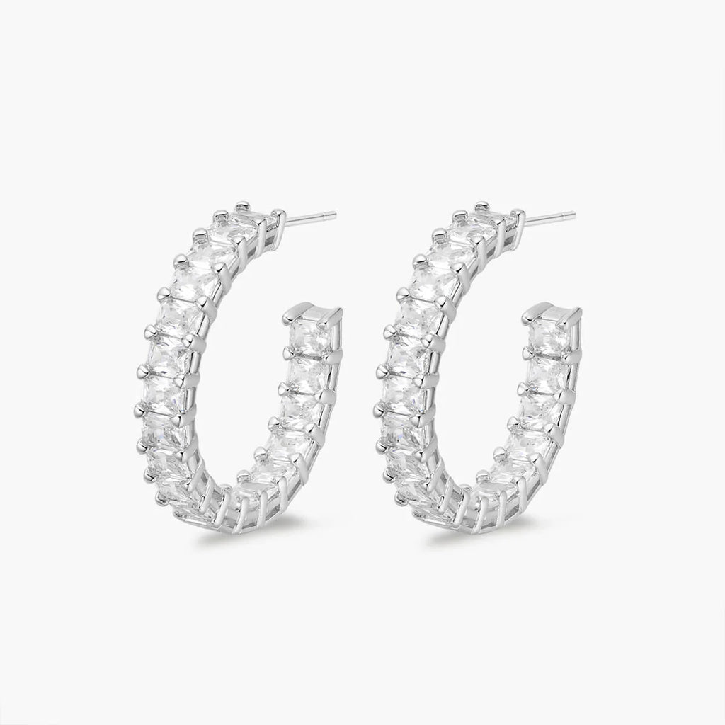 Radiante Hoop Earrings