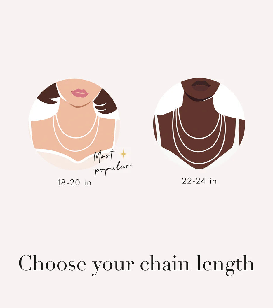 Lowercase Initial Fine Chain Necklace (Rose Gold)