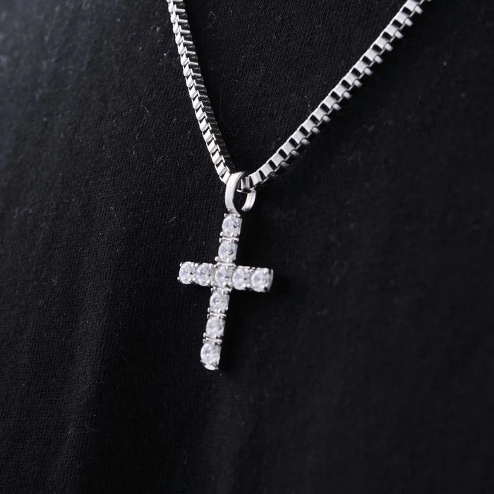 ICED CROSS (SILVER)