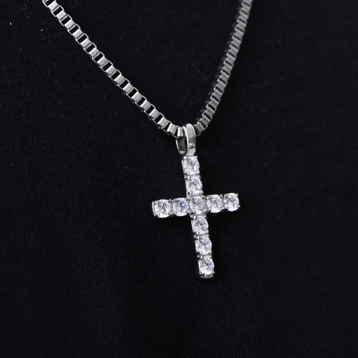 ICED CROSS (SILVER)