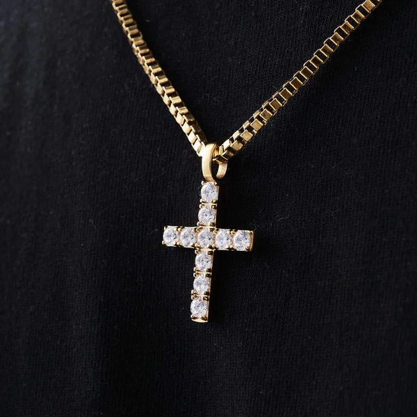 ICED CROSS (GOLD)