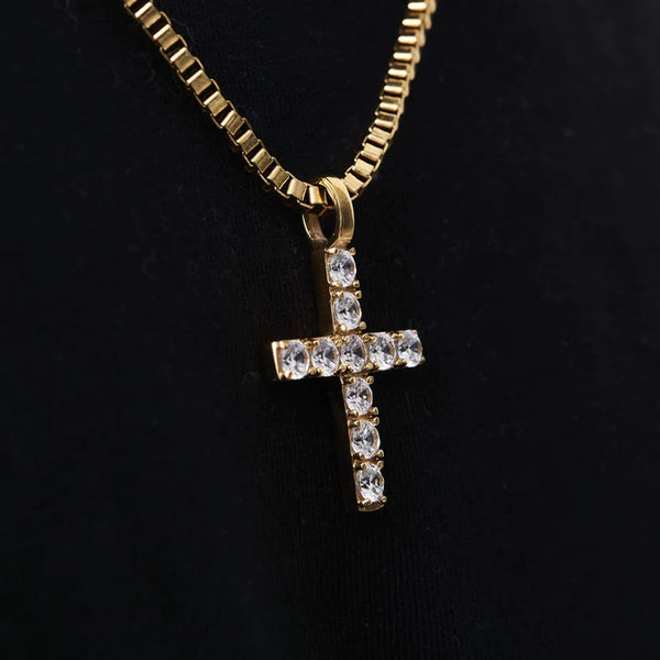 ICED CROSS (GOLD)