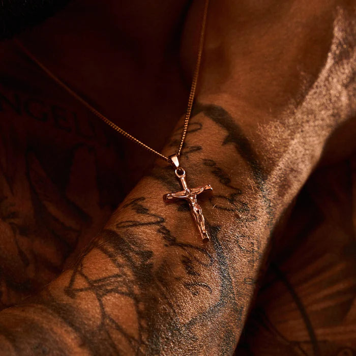 CRUCIFIX (ROSE GOLD)