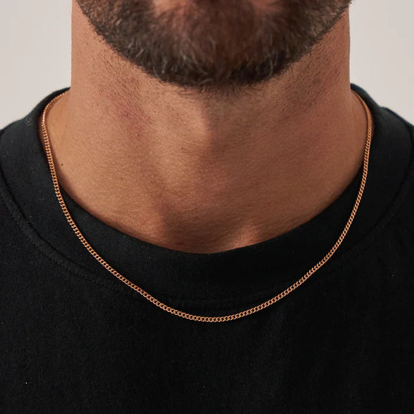 CONNELL CHAIN (ROSE GOLD) 2MM