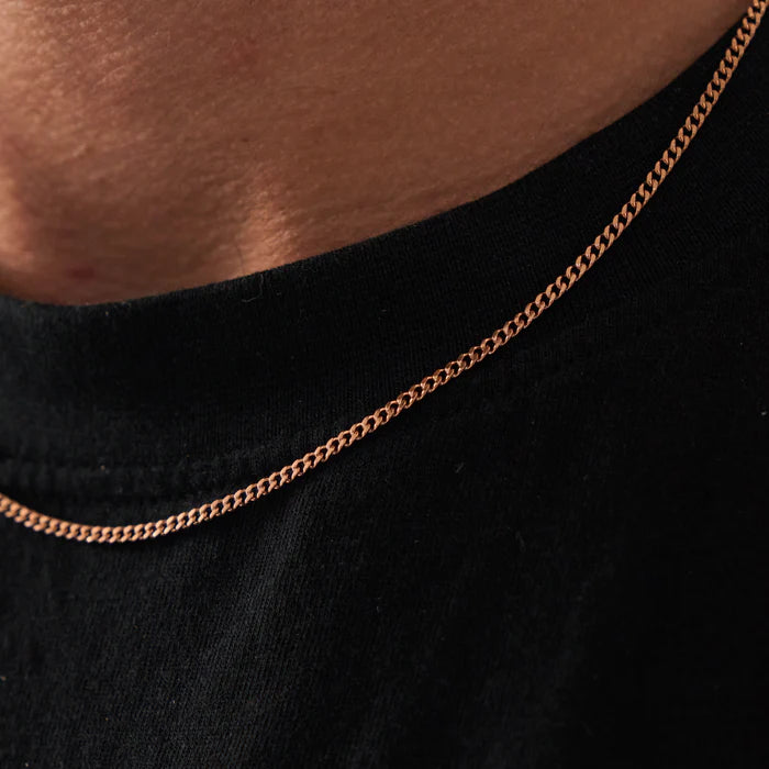 CONNELL CHAIN (ROSE GOLD) 2MM