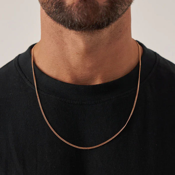 CONNELL CHAIN (ROSE GOLD) 2MM