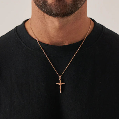 CRUCIFIX (ROSE GOLD)