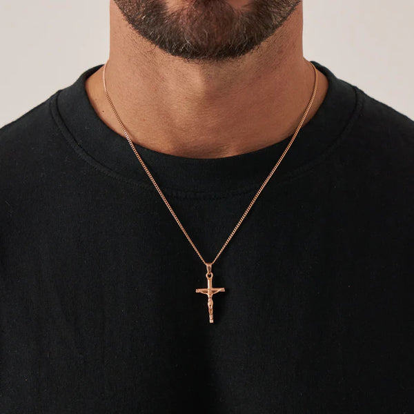 CRUCIFIX (ROSE GOLD)