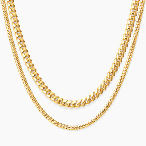 Cuban Link Chain Stack