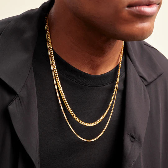 Cuban Link Chain Stack