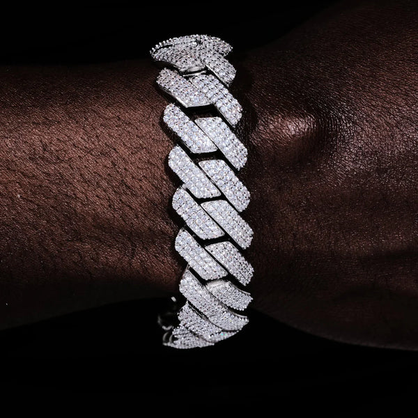 19MM PRONG CUBAN BRACELET