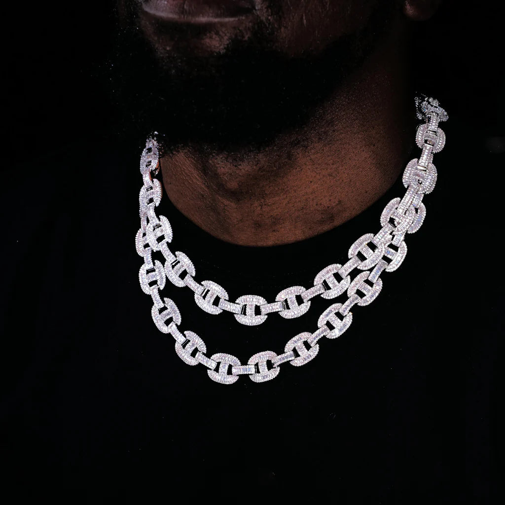 BAGUETTE MARINER CHAIN 15MM