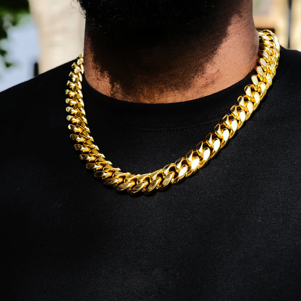 MIAMI CUBAN LINK CHOKER 18MM