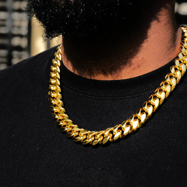 MIAMI CUBAN LINK CHOKER 18MM