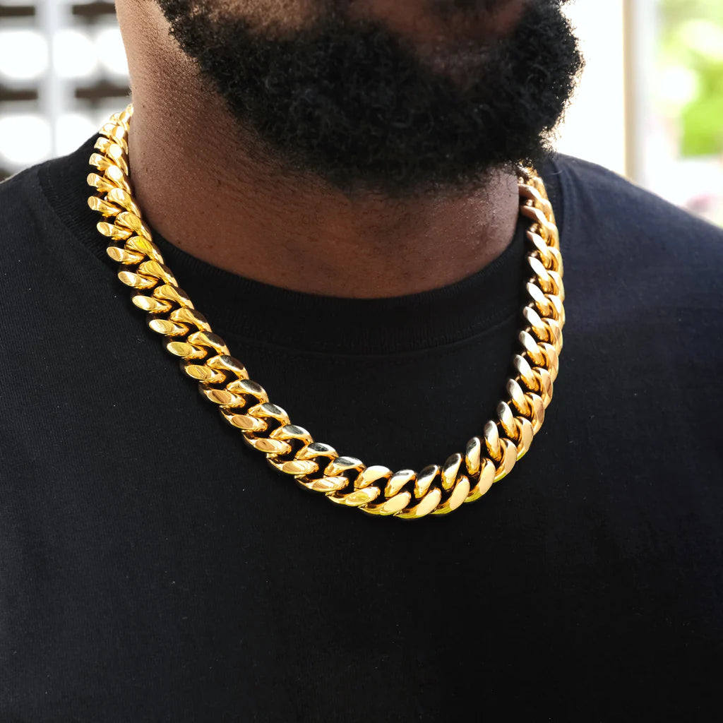 MIAMI CUBAN LINK CHOKER 18MM